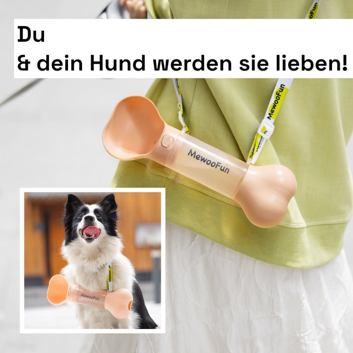 LUNY - Hundeflasche in Knochenform - LUNY